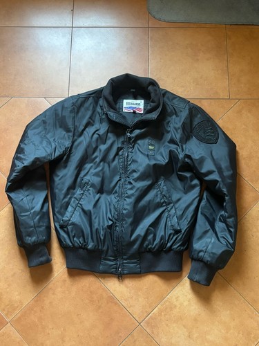 Blauer bomber uomo nylon - blauer, nero