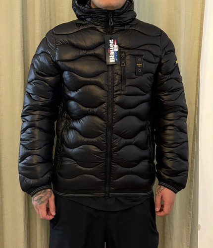 Blauer piumino uomo nero con - blauer,