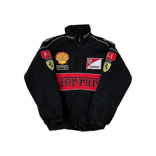 Giacca ferrari vintage nera - giacca,